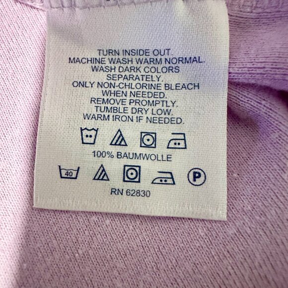 🍂Women Juniors Lands' End Long Sleeve Soft Cotton Top Size XS/P - Picture 7 of 8